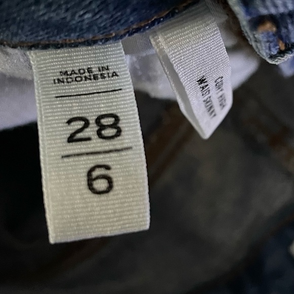 LOFT Curvy High Waist Skinny Stretch Jeans Size 6/28 - Picture 9 of 9